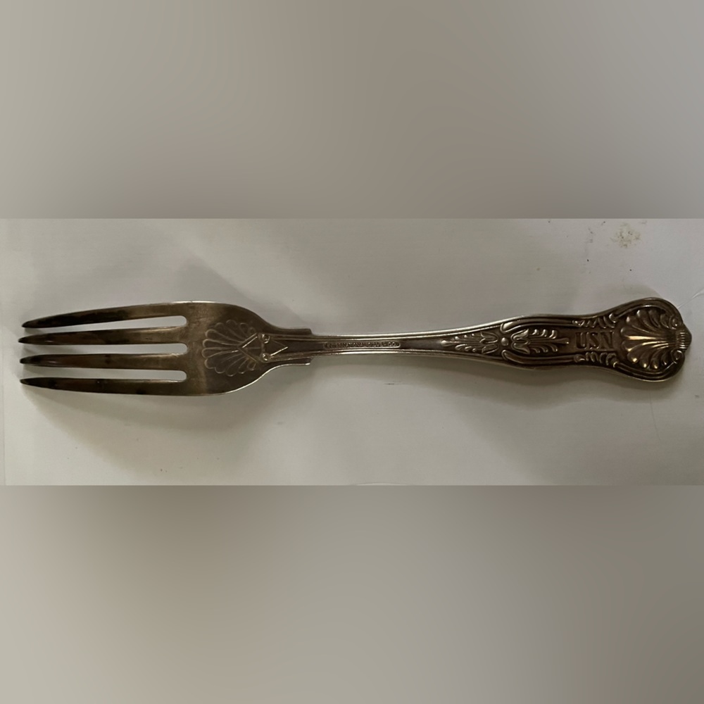 USN Navy Kings Pattern silverware by International Silver Co